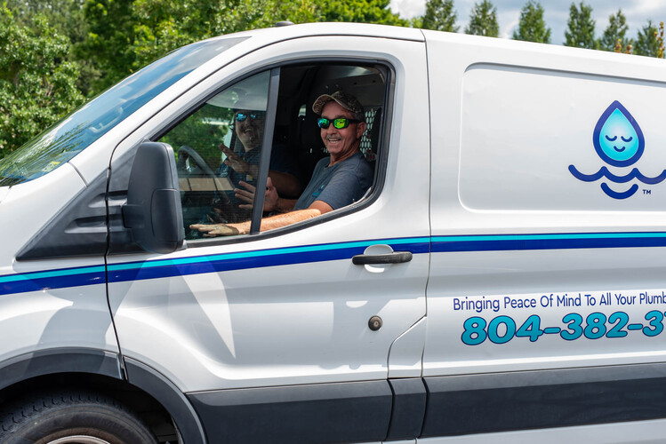 plumbing van